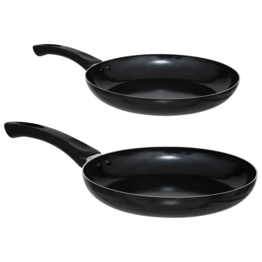 3S. x Home 2 poêles en aluminium Noir New