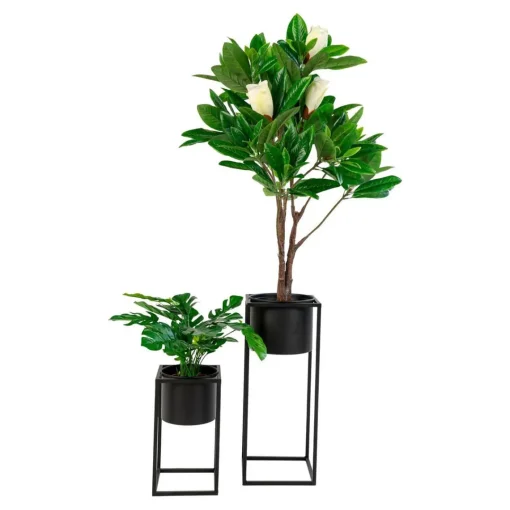 House Nordic 2 Pots de Fleur Noir LARMA Hot