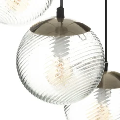 3S. x Home 3 suspensions Night en verre doré Sale