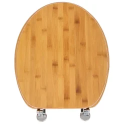 3S. x Home Abattant WC Bambou 18 cm + Zinc Discount