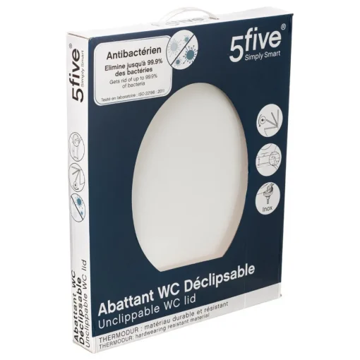 3S. x Home Abattant WC Thermodur Inox Sale