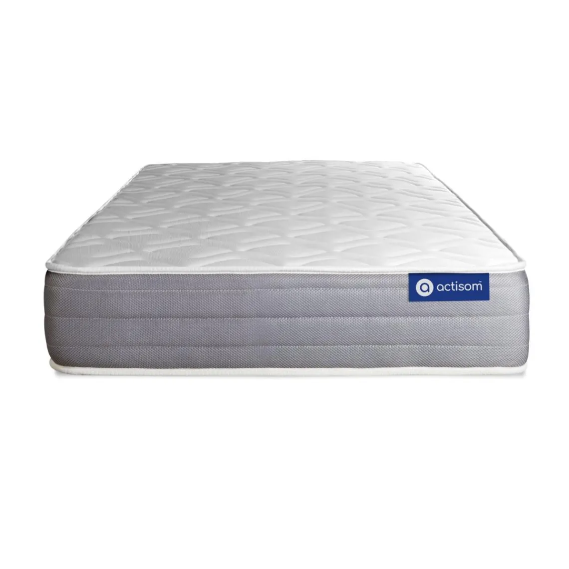 ACTISOM Matelas Ressorts ensaches et memoire de forme 5 zones de confort Outlet