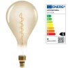 3S. x Home Ampoule Ambrée LED Filaments Torsadés BELLA Clearance