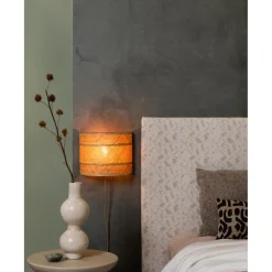 Good & Mojo Applique murale Langkawi bambou abat-jour naturel Discount