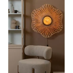 Good & Mojo Applique murale Madura bambou naturel marron Online