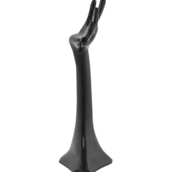 ALTEREGO Arbre à bijoux 'MANO' en aluminium peint noir Hot