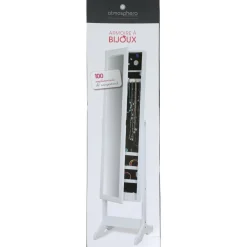 3S. x Home Armoire à bijoux blanche Hot