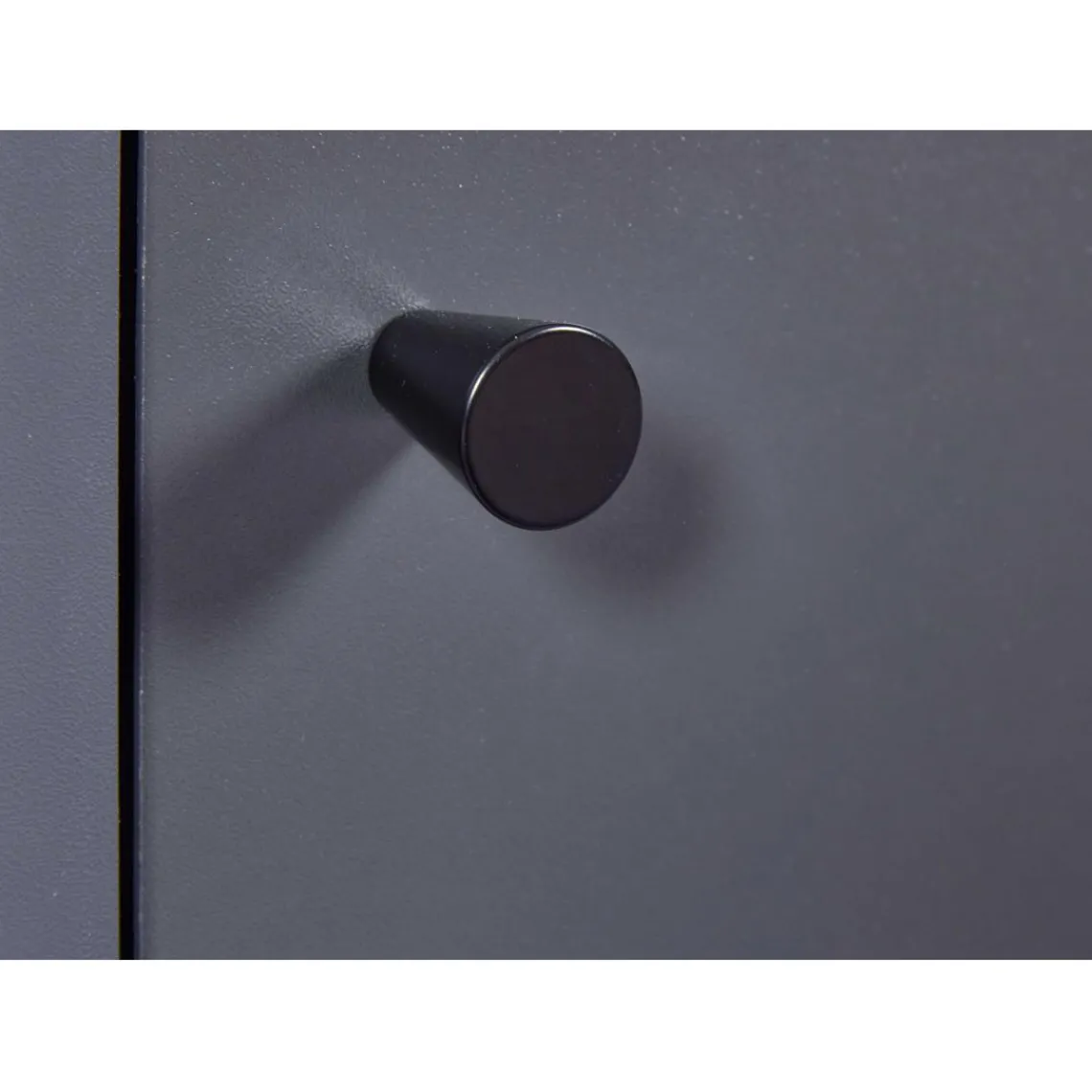 3S. x Home Armoire à bouteilles NELLINA coloris anthracite Discount