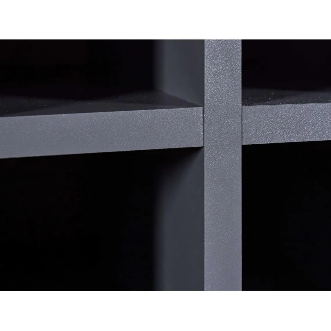 3S. x Home Armoire à bouteilles NELLINA coloris anthracite Discount