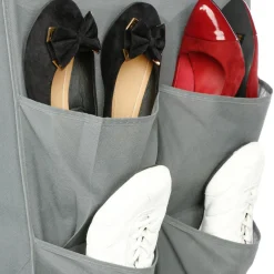 3S. x Home Armoire 2 penderies gris New