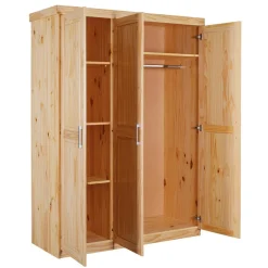 3S. x Home Armoire 3 portes en Pin massif SPEL Online