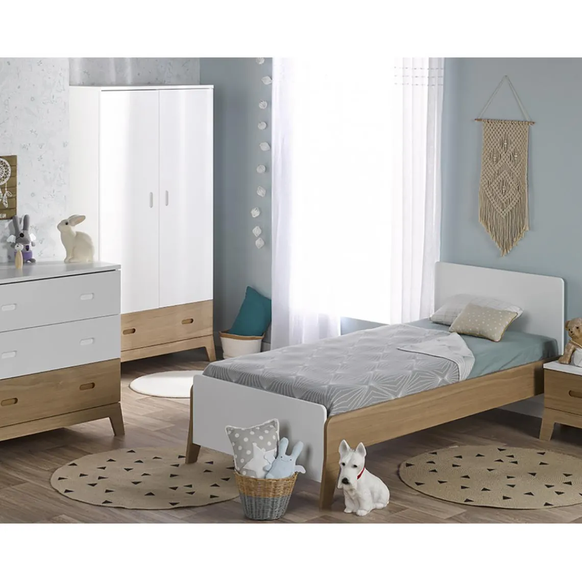 3S. x Home Armoire ARCHIPEL Blanc Discount