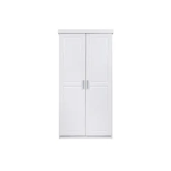 3S. x Home Armoire blanc 2 portes AKOON Clearance