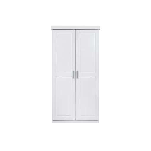 3S. x Home Armoire blanc 2 portes AKOON Clearance