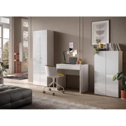 3S. x Home Armoire de stockage 2 portes multifonctionnelle Sale