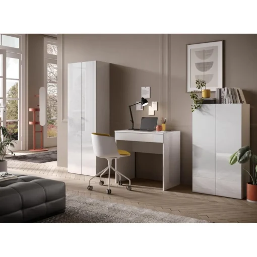 3S. x Home Armoire de stockage 2 portes multifonctionnelle Sale