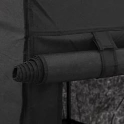 3S. x Home Armoire penderie modulable tissu noir