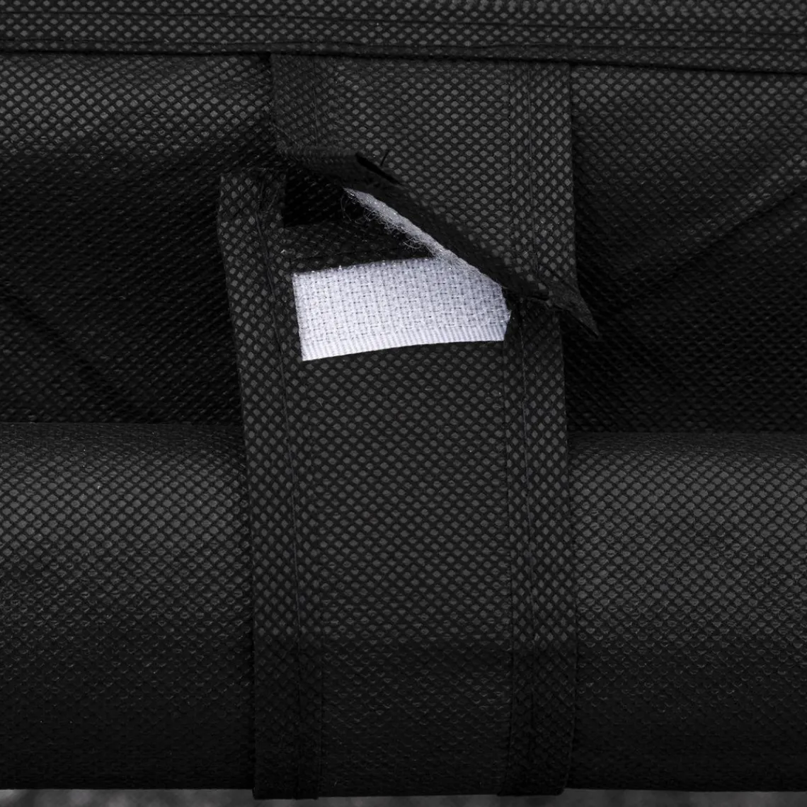 3S. x Home Armoire penderie modulable tissu noir