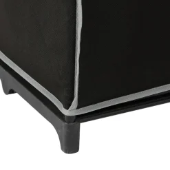 3S. x Home Armoire penderie noir New