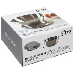 3S. x Home Balance digitale avec bol en inox Discount