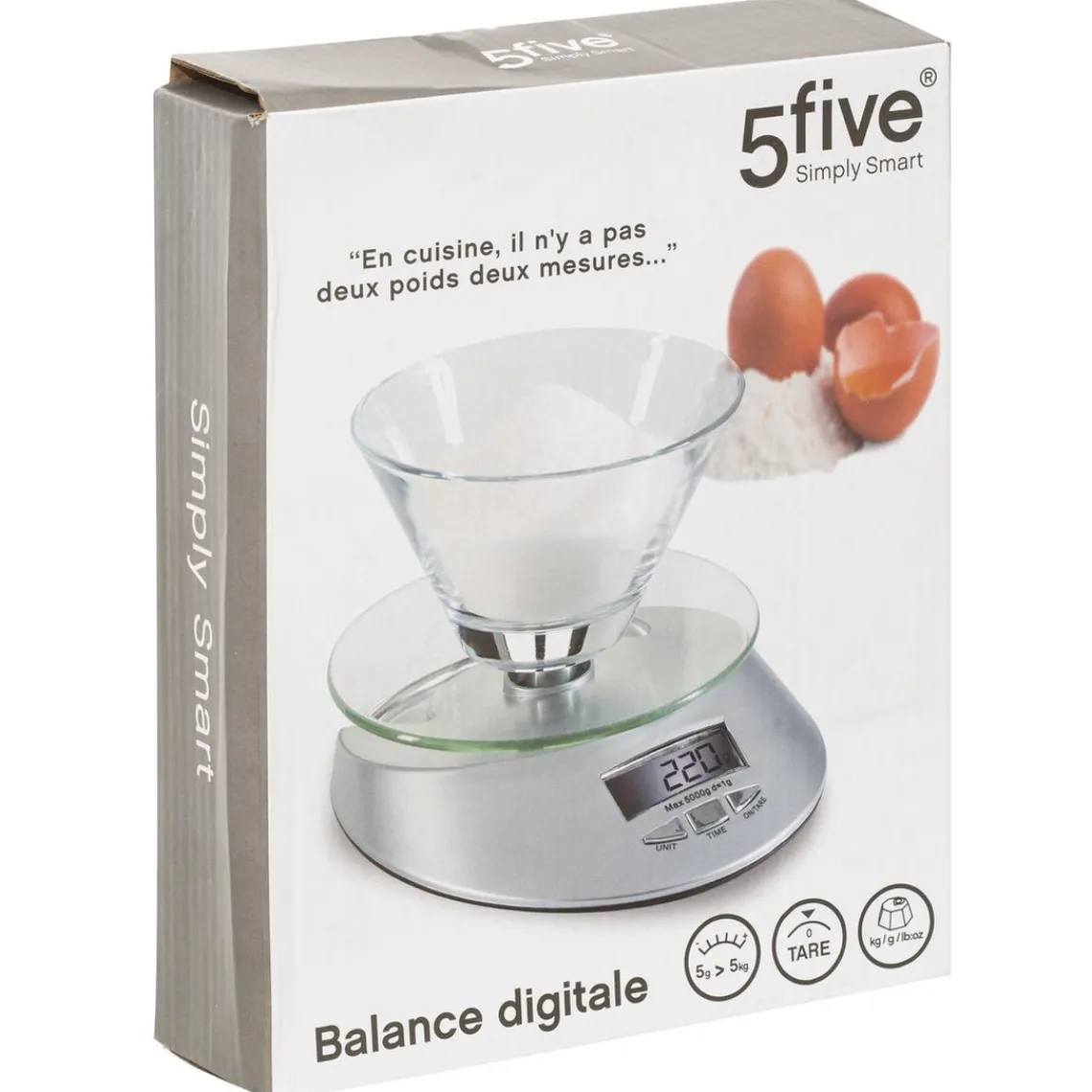 3S. x Home Balance Digitale en Métal et Verrevoir Clearance
