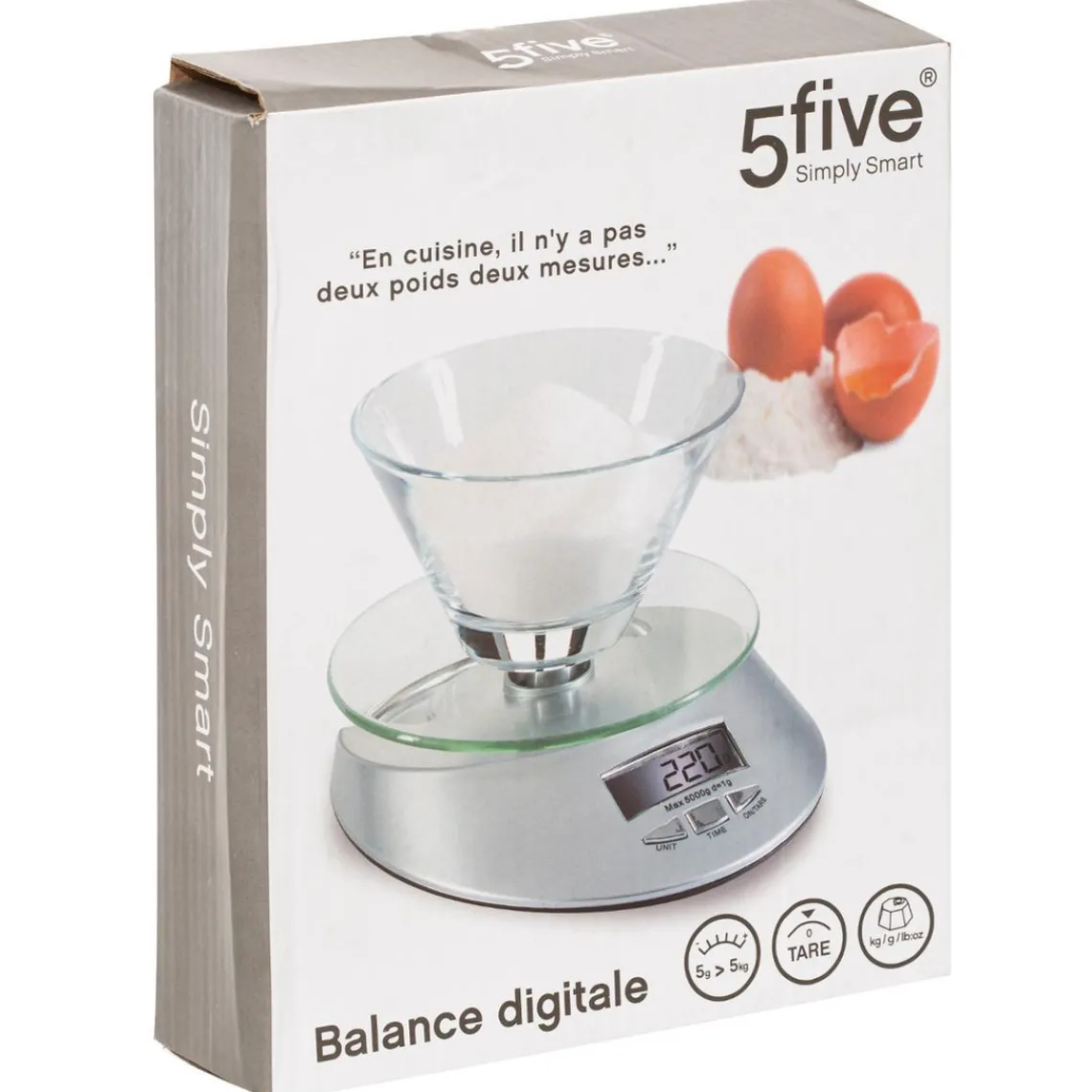 3S. x Home Balance Digitale en Métal et Verrevoir Clearance