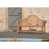 Macabane Banc de jardin Sumatra en bois Teck Clearance