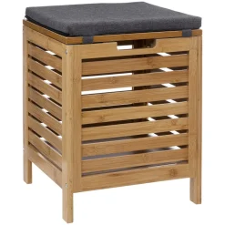 3S. x Home Banc de rangement bambou New