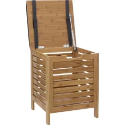 3S. x Home Banc de rangement bambou New