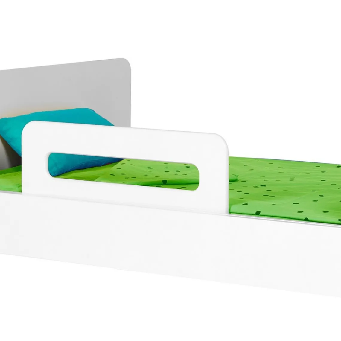 3S. x Home Barrière de lit 70 cm blanc New