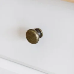 3S. x Home Bibliothèque 2 tiroirs Solen blanc Best