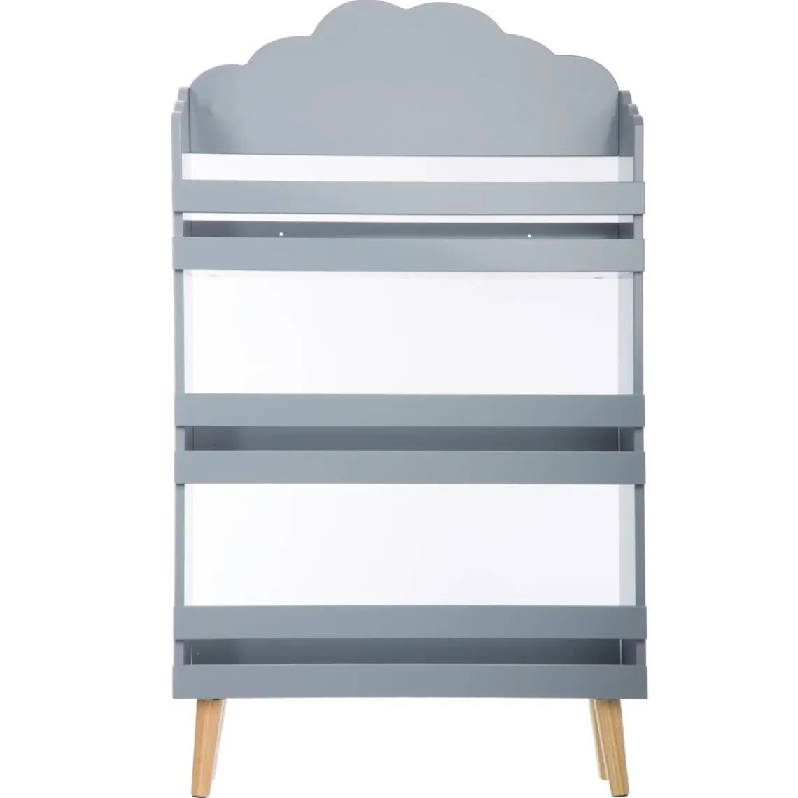 3S. x Home Bibliothèque nuage 3 étagères Gris Online