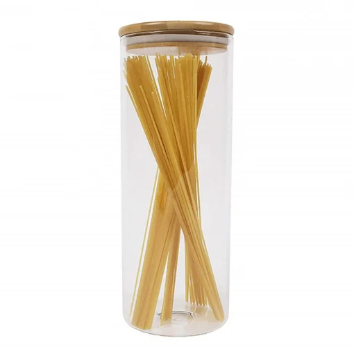 3S. x Home Bocal en verre et bambou 2L CIGLA Best