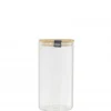 3S. x Home Bocal en verre et bambou 1.2L CIGLA Discount