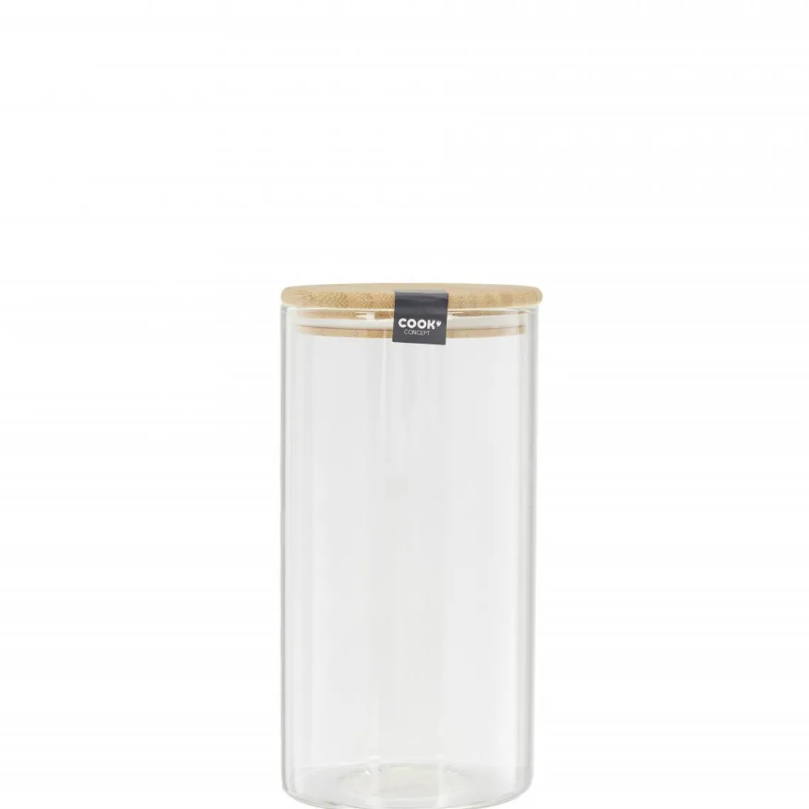 3S. x Home Bocal en verre et bambou 1.2L CIGLA Discount