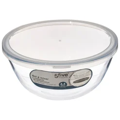 3S. x Home Bol à mixer 4,4L avec couvercle en verre Outlet