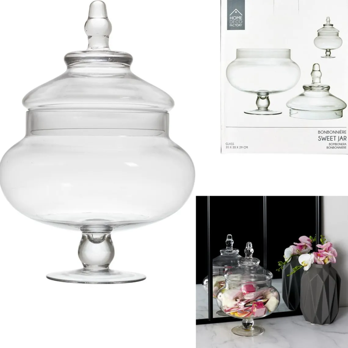 3S. x Home Bonbonniere Sur Pied D20cm M4 Hot