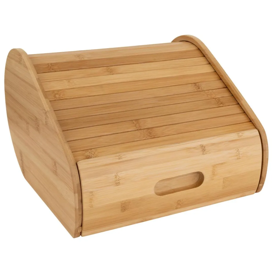 3S. x Home Boîte à pain avec tiroir en bambou beige Clearance