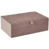 3S. x Home Boîte A Bijoux Et Montres En Velours Discount