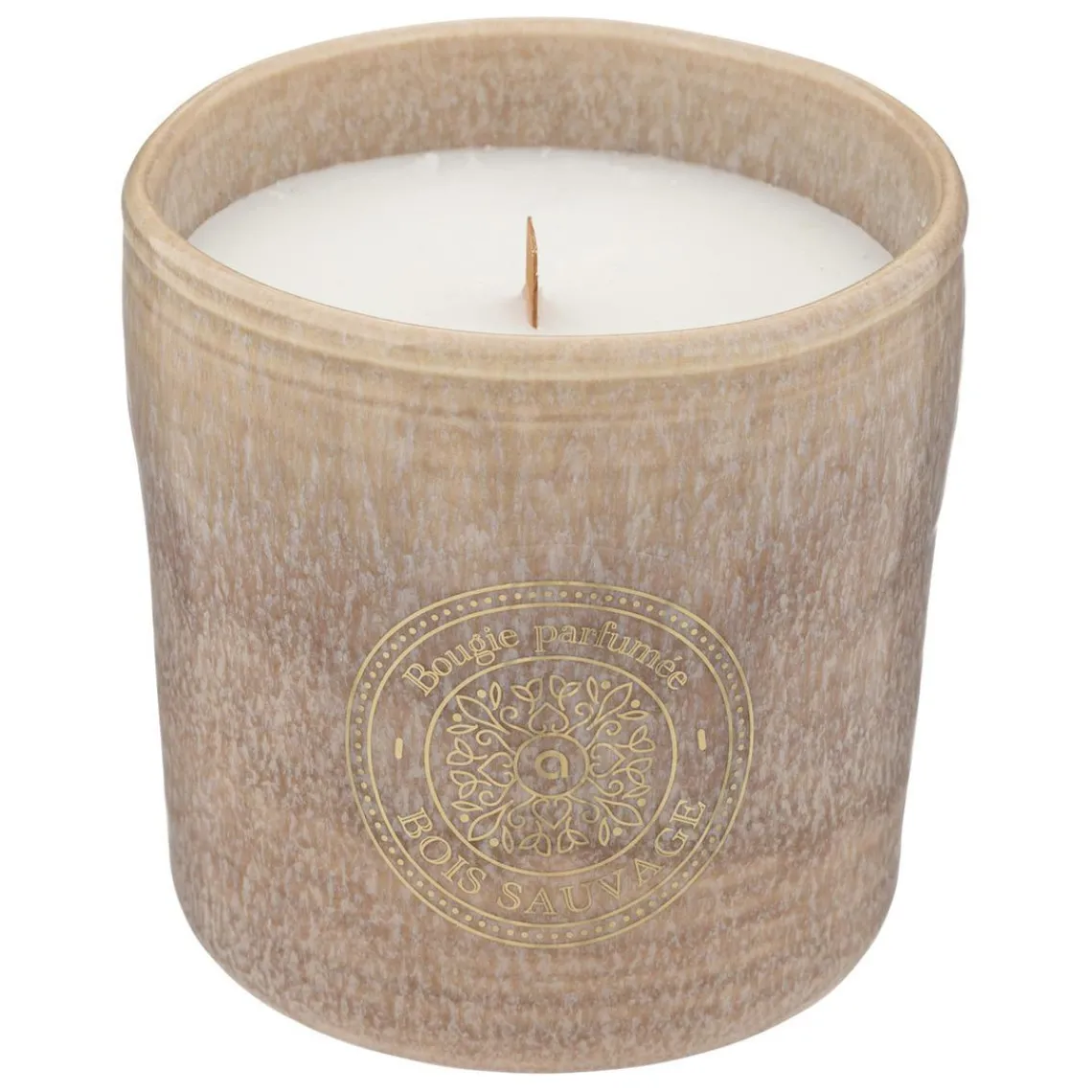 3S. x Home Bougie parfumée bois sauvage Beige Sale