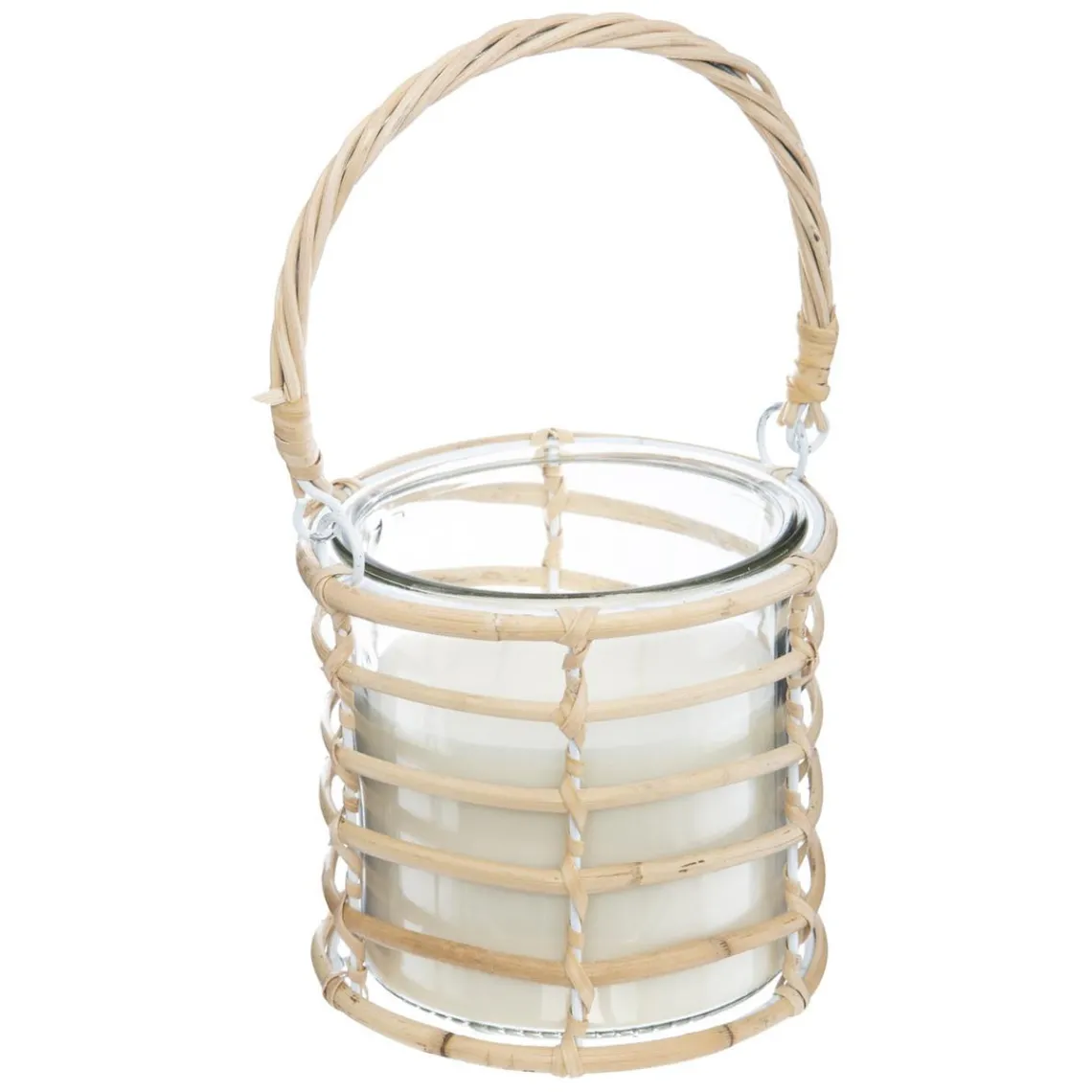 3S. x Home Bougie parfumée citron vert rotin 430 g beige Online