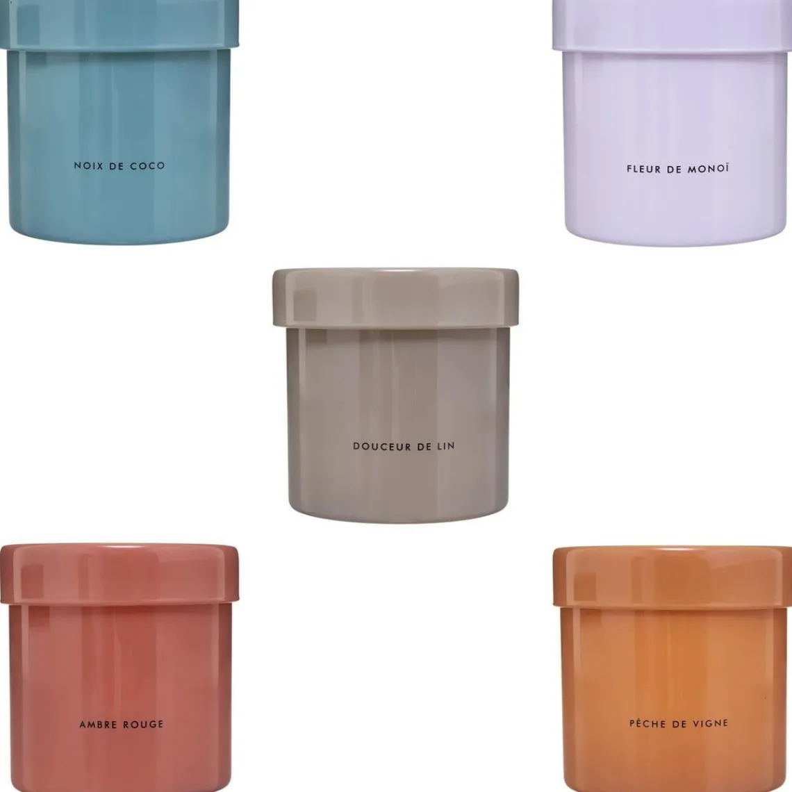 3S. x Home Bougie Parfumée Verre Gris Arck Boite 450 G Clearance