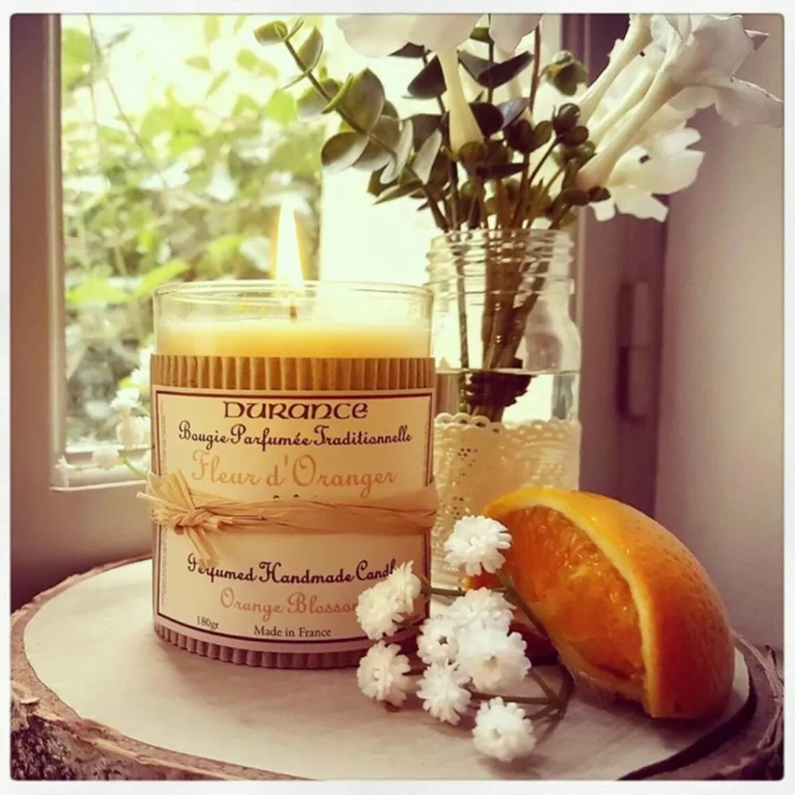 Durance Bougie Traditionnelle Parfum Fleur d'Oranger SWANN Online