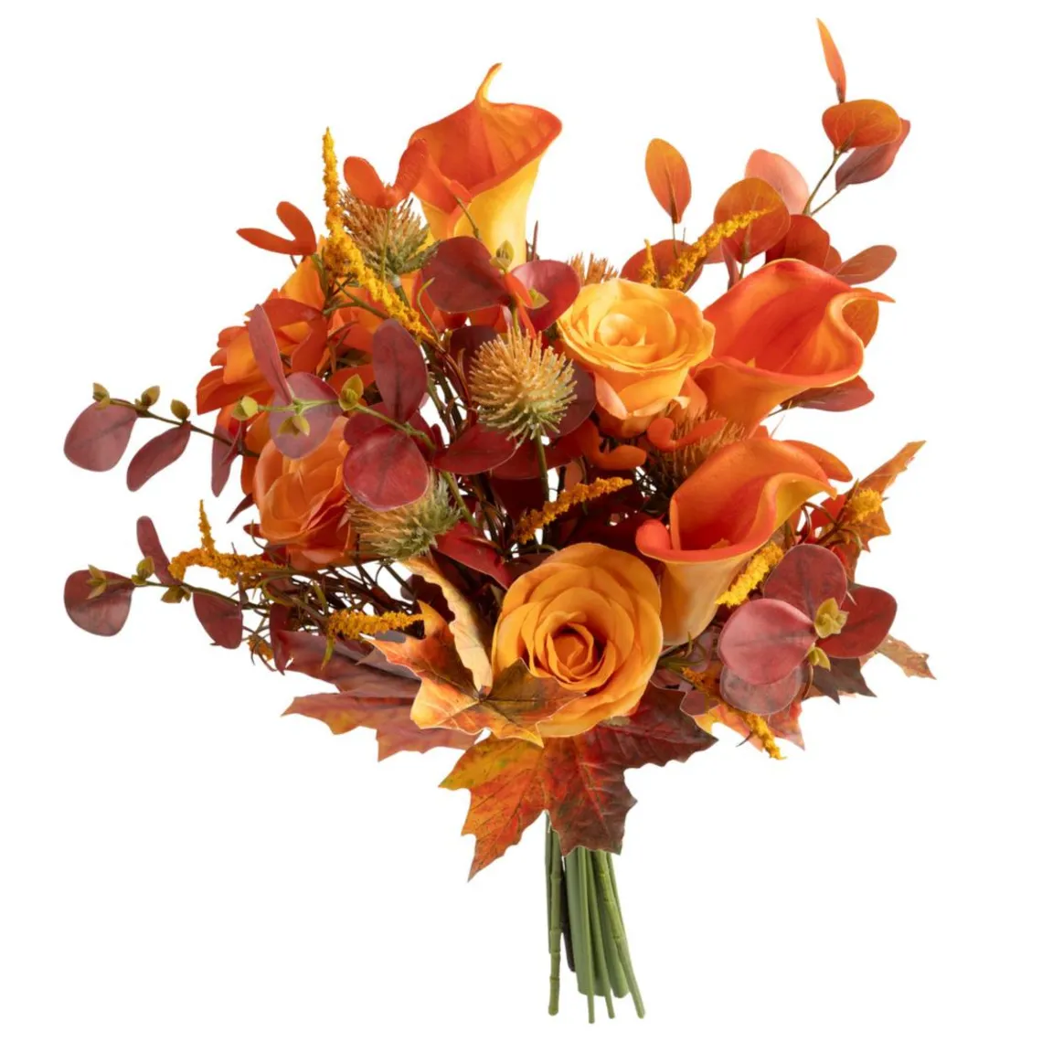 3S. x Home Bouquet d'automne artificiel James Orange Outlet