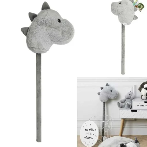 3S. x Home Bâton Sonore Dinosaure 75cm Gris Outlet