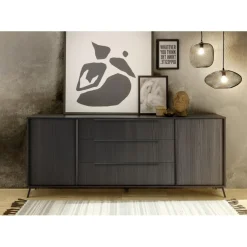 3S. x Home Buffet 2 porte et 3 tiroirs Hot