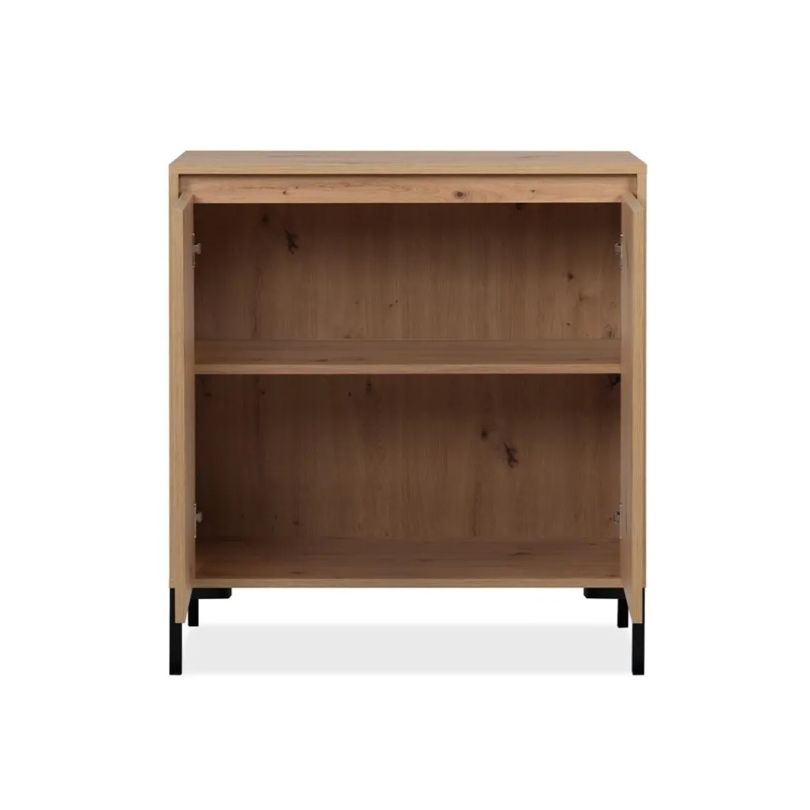 Calicosy Buffet 2 Portes 1 étagère PLOCK Beige Hot