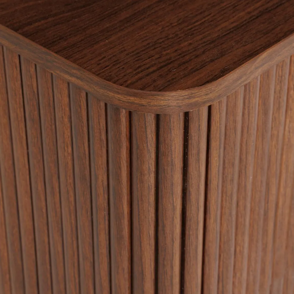 3S. x Home Buffet 2 portes 1 étagères Wany marron