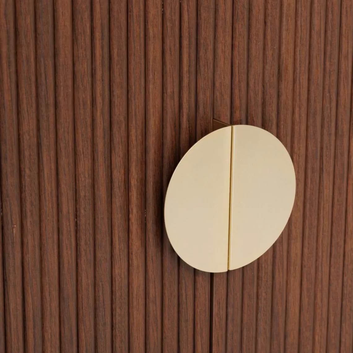 3S. x Home Buffet 2 portes 1 étagères Wany marron