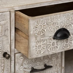 3S. x Home Buffet 3 Portes 4 Tiroirs AJAY Hot